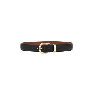 Flattered 'Bella' Black Leather  Belt Size S